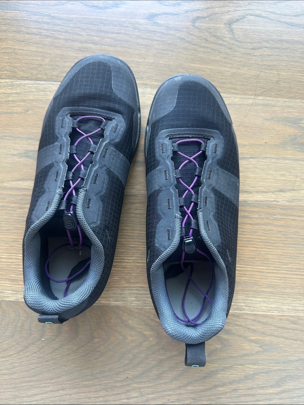 IRO Black and Purple Women's Athletic Sneakers
